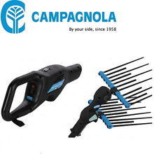 Carica l'immagine nel visualizzatore di Gallery, abbacchiatore scuotitore olive elettrico professionale castellari olivance ep-s l v2 12v pettini contrapposti tecnopolimero asta telescopica 220-300 cm