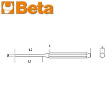 Carica l'immagine nel visualizzatore di Gallery, bulino cromato beta 32