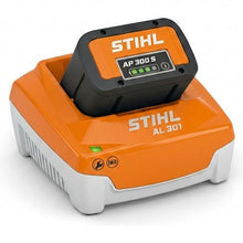 Carica l'immagine nel visualizzatore di Gallery, caricabatterie rapido stihl al 301 per batterie ak ap ar agli ioni di litio 36v