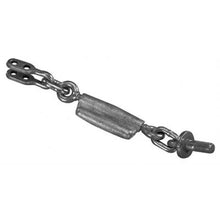 Carica l'immagine nel visualizzatore di Gallery, Catena imbrigliamento 1+1 maglie, adattabile a Fiat 5130634. Interasse 430 mm filetto M16X2 mm.