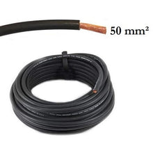 Carica l'immagine nel visualizzatore di Gallery, cavo unipolare 50 mm² flessibile in rame puro ricotto con isolamento in pvc ideale per saldatura ad arco collegamenti batterie 12 24 v impianti audio