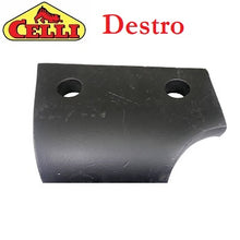 Carica l'immagine nel visualizzatore di Gallery, coltello dente per erpice rotante destro piatto 120x15 celli