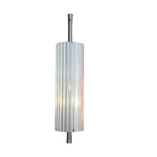 Carica l'immagine nel visualizzatore di Gallery, coppia di rulli in alluminio da 28 cm con 24 denti e assi di diversa lunghezza per pigiadiraspatrice