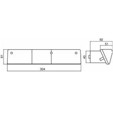 Carica l'immagine nel visualizzatore di Gallery, fanale posteriore alogeno dx 304x92x61 mm