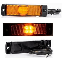 Carica l'immagine nel visualizzatore di Gallery, fanale di ingombro a led arancione