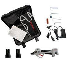 Carica l'immagine nel visualizzatore di Gallery, forbice elettrica semi-professionale castellari ryno 40 con batterie al litio 14.4v, taglio 25 mm