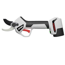 Carica l'immagine nel visualizzatore di Gallery, forbice elettrica semi professionale castellari ryno 45 con batterie al litio 14.4v taglio massimo 29 mm lame in acciaio top shield e peso 0.9 kg