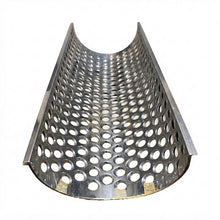 Carica l'immagine nel visualizzatore di Gallery, griglia curva forata in acciaio inox da 80 cm per pigiadiraspatrice con fori da 25 mm