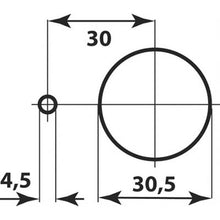 Carica l'immagine nel visualizzatore di Gallery, Interruttore staccabatteria ad azionamento manuale con maniglia fissa, tensione nominale Mx 24V, corrente max continua 250 A, corrente max di breve durata 2500 A x 5 sec., IP 65, Temperatura d'impiego -40°C / +80°C, dadi per contatti M10 in ottone, Intercambiabile con IVECO 4822229.