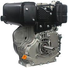 Carica l'immagine nel visualizzatore di Gallery, motore diesel monocilindrico cilindrata 349 cm³ potenza netta 4,9 kw 6,7 hp 3600 giri min avviamento a strappo autoavvolgente