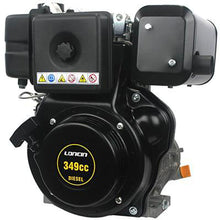Carica l'immagine nel visualizzatore di Gallery, motore diesel monocilindrico cilindrata 349 cm³ potenza netta 4,9 kw 6,7 hp 3600 giri min avviamento a strappo autoavvolgente