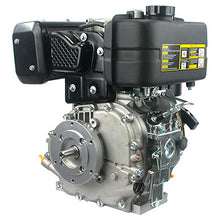 Carica l'immagine nel visualizzatore di Gallery, motore diesel monocilindrico cilindrata 349 cm³ potenza netta 4,9 kw 6,7 hp 3600 giri min avviamento a strappo autoavvolgente