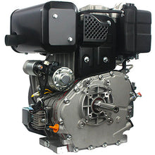Carica l'immagine nel visualizzatore di Gallery, motore diesel monocilindrico cilindrata 462 cm³ potenza netta 6,8 kw 9,3 hp 3600 giri min avviamento a strappo ed elettrico