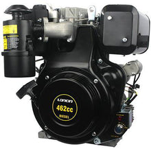 Carica l'immagine nel visualizzatore di Gallery, motore diesel monocilindrico cilindrata 462 cm³ potenza netta 6,8 kw 9,3 hp 3600 giri min avviamento a strappo ed elettrico