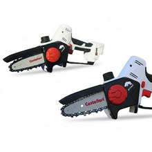 Carica l'immagine nel visualizzatore di Gallery, potatore elettrico a batteria castellari ry100 con motore brushless 500w barra 10 cm e due batterie litio 14.4v per potatura rami fino 80 mm
