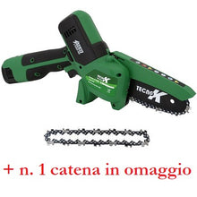 Carica l'immagine nel visualizzatore di Gallery, potatore tecnok elettrico a batteria al litio da 14.4 v 1.5 ah diametro taglio 100 mm a1758e 8051272661927