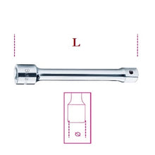 Carica l'immagine nel visualizzatore di Gallery, prolunga cromata beta 928/21 attacco quadro maschio e femmina 3/4" 200 mm