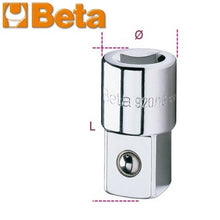 Carica l'immagine nel visualizzatore di Gallery, raccordo per chiavi a bussola beta 920/16 con attacco quadro femmina 1/2" e maschio 3/4"