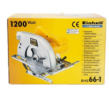 Carica l'immagine nel visualizzatore di Gallery, sega circolare manuale einhell bhs 66-1 1200w codice 4330860 ean 4006825432435