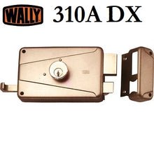 Carica l'immagine nel visualizzatore di Gallery, serratura portoncino per serramenti in legno da applicare doppio cilindro entrata dx 3 chiavi 310a wally