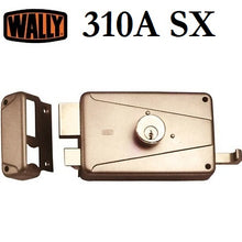 Carica l'immagine nel visualizzatore di Gallery, serratura portoncino per serramenti in legno da applicare doppio cilindro entrata sx 3 chiavi 310a wally