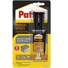 Carica l'immagine nel visualizzatore di Gallery, acciaio liquido pattex power epoxy grammi 35 adesivo epossidico bicomponente