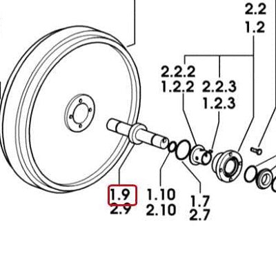 Trinciaerba semoventi: Ruote pneumatiche Tractor 13 per Ecotech TRT 60 Trinciaerba semoventi: Ruote pneumatiche Tractor 13 per Ecotech TRT 60