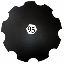 Carica l'immagine nel visualizzatore di Gallery, disco erpice frangizolle dentato diametro 610 millimetri foro centrale esagonale 95 millimetri