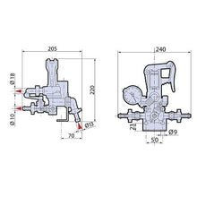 Carica l'immagine nel visualizzatore di Gallery, GRUPPO DI COMANDO ANNOVI REVERBERI GI 40 V