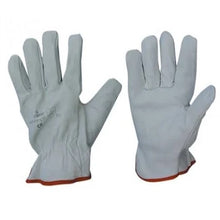 Carica l'immagine nel visualizzatore di Gallery, guanti da lavoro anti usura in fiore di pelle bovina per giardino ed edilizia