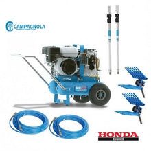Carica l'immagine nel visualizzatore di Gallery, motocompressore campagnola kit mc 360 motore honda