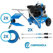 Carica l'immagine nel visualizzatore di Gallery, motocompressore campagnola kit mc 540 motore campagnola hp7