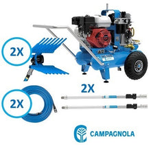 Carica l'immagine nel visualizzatore di Gallery, motocompressore mc 550 kit campagnola motore honda