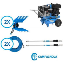 Carica l'immagine nel visualizzatore di Gallery, motocompressore mc 650 kit campagnola motore diesel 15ld350 lombardini