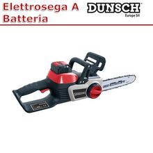 Carica l'immagine nel visualizzatore di Gallery, motosega a batteria 720w 40v barra cm 30 dunsch du30040 30ctf