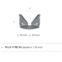 Carica l'immagine nel visualizzatore di Gallery, pali zincati per vigneto vitec 50 2500 x 1,35 mm