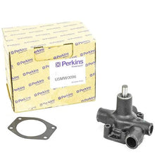 Carica l'immagine nel visualizzatore di Gallery, pompa acqua motore originale completa di guarnizioni per motore perkins e trattore massey ferguson landini ford codice u5mw0096 u5mw0057 6680250a1 81718104 947e8501b