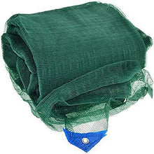 Carica l'immagine nel visualizzatore di Gallery, rete telo raccolta olive occhiellata antistrappo antispina mt 12x12 tipo pugliese tipo scuotitore con spacco centrale