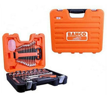 Carica l'immagine nel visualizzatore di Gallery, assortimento chiavi a bussola 1/2″ (40 pezzi) con chiavi combinate marca bahco s400