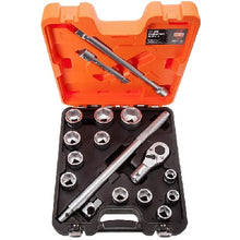 Carica l'immagine nel visualizzatore di Gallery, set chiavi a bussola 3/4 marca bahco slx17