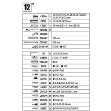 Carica l'immagine nel visualizzatore di Gallery, set chiavi easy beta 1/4"-1/2" 98 pezzi codice 009031298