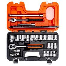 Carica l'immagine nel visualizzatore di Gallery, set chiavi a bussola ½” 24 pezzi marca bahco s240