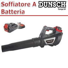 Carica l'immagine nel visualizzatore di Gallery, soffiatore a batteria elettrico dunsch 700w du50040 b3 con batteria e caricabatteria