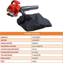 Carica l'immagine nel visualizzatore di Gallery, soffiatore aspiratore scoppio 2 tempi a valigetta du51254bv3 scheda tecnica