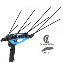 Carica l'immagine nel visualizzatore di Gallery, abbacchiatore pneumatico storm con rebbi in carbonio-campagnola raccolta olive peso 820 grammi