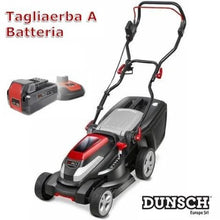 Carica l'immagine nel visualizzatore di Gallery, tagliaerba elettrico a batteria dunsch lea 550w du10040 38c3 con batteria e caricabatteria