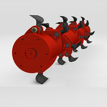 Carica l'immagine nel visualizzatore di Gallery, trincia per trattore maschio modello corazza con spostamento idraulico