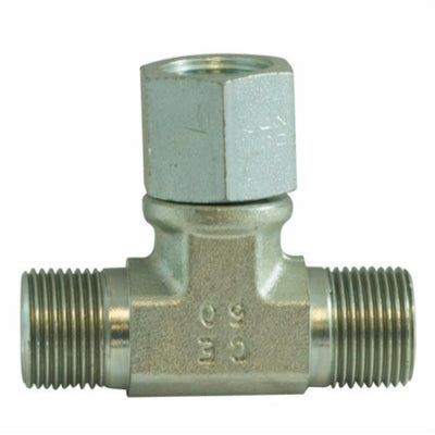 Adattatore a “T” maschio/femmina girevole/maschio svasatura 60° filetto 3/8