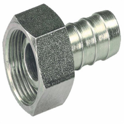 Adattatore maschio/femmina girevole diritto filetto gas svasato 60° da 3/8