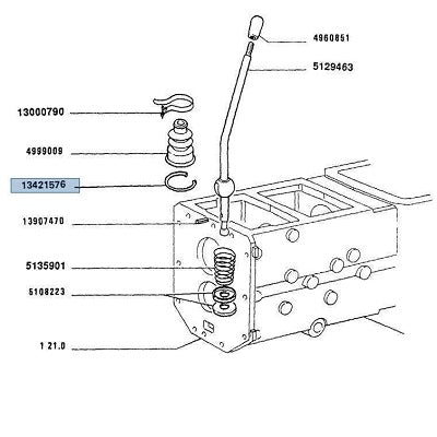anello di sicurezza new holland cnh fiat codice 5145099